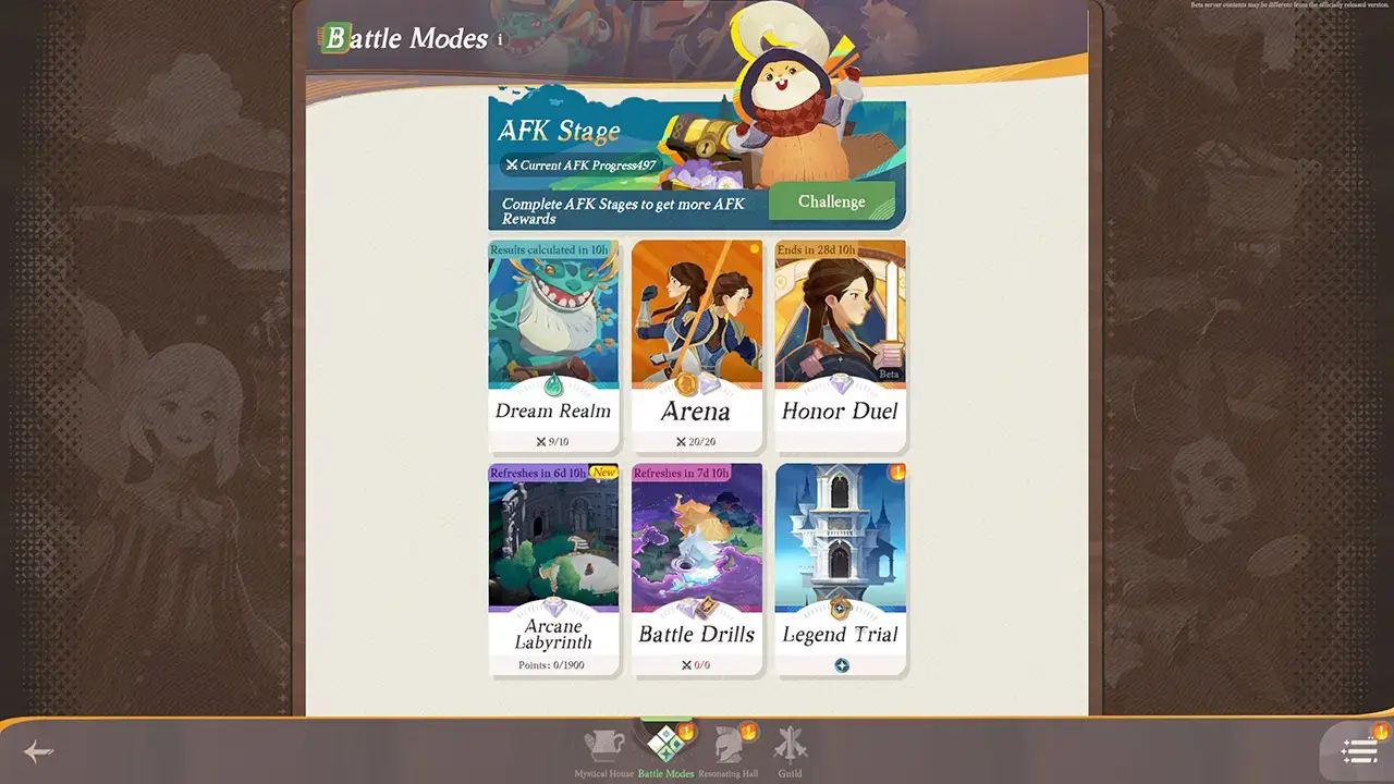 Game Modes