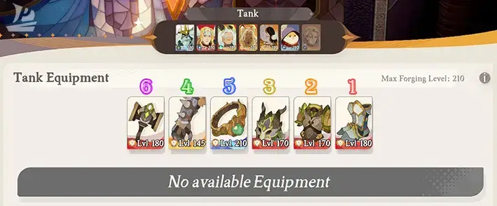 Tank gear priority