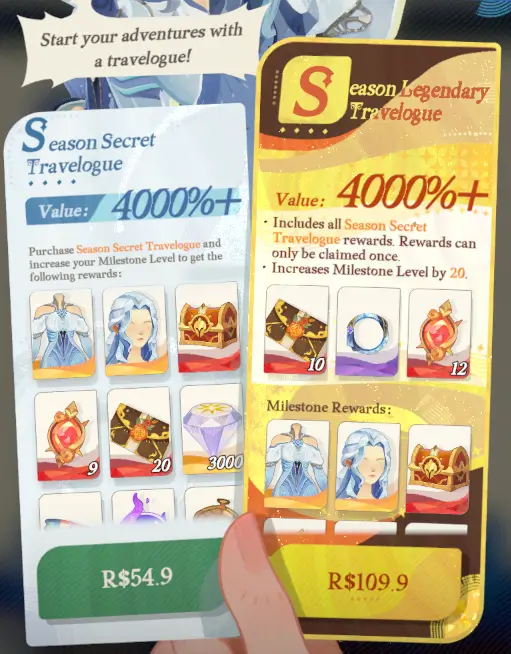Secret Season Travelogue