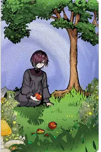 A Girl and Her Rotted Apple