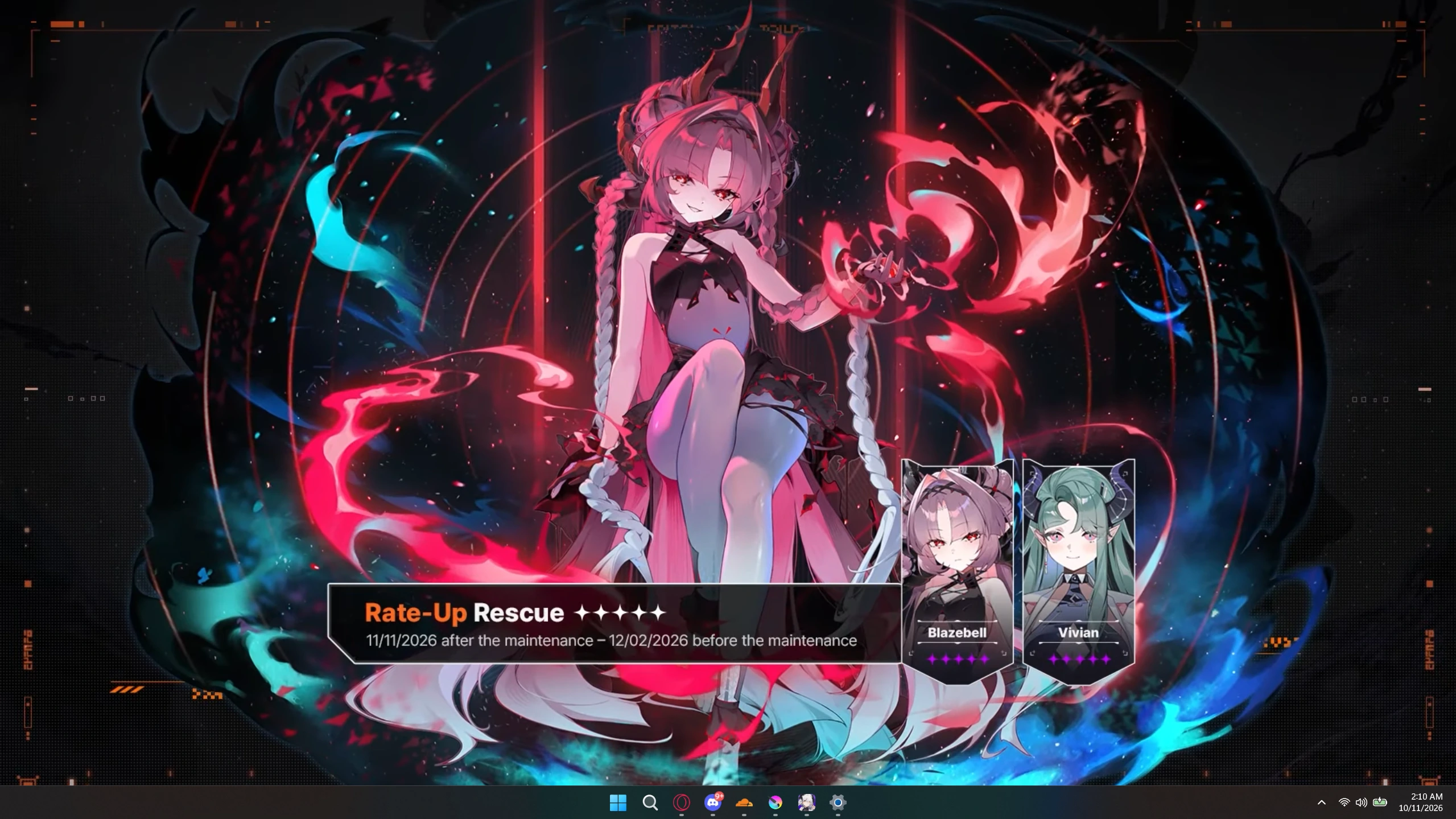 Blazebell banner art