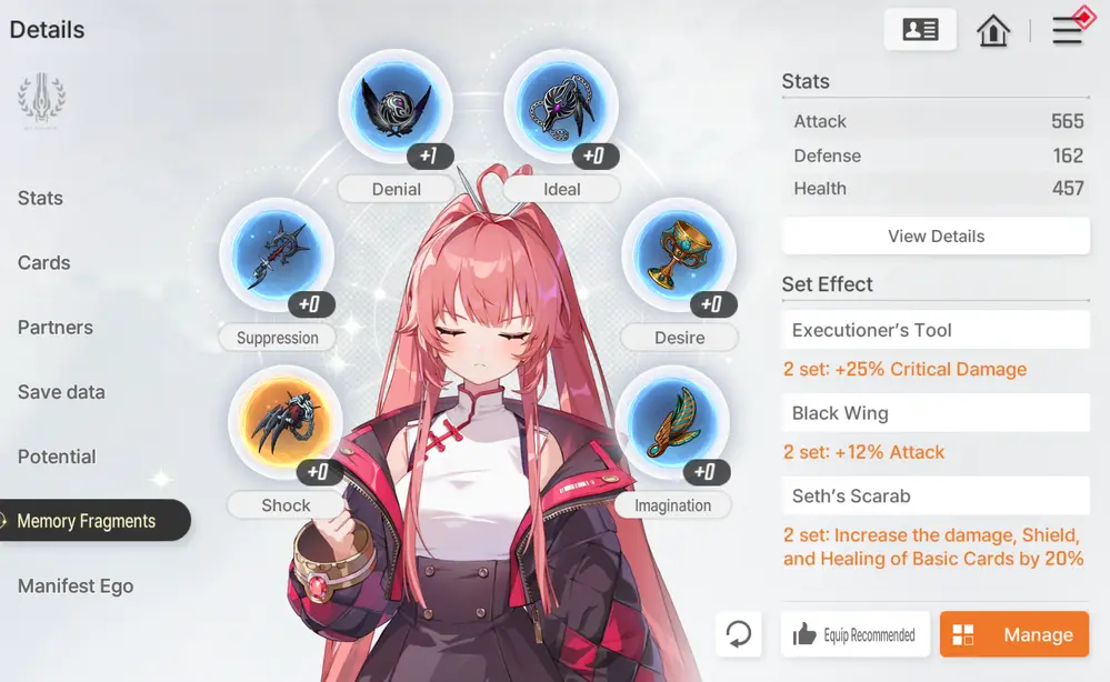 Memory Fragment overview