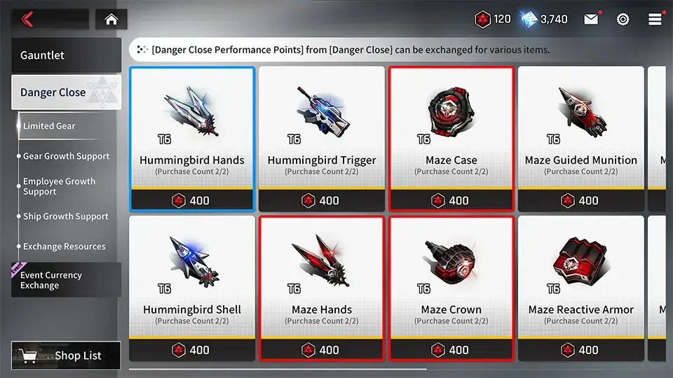 Danger Close Shop