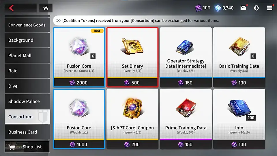 Consortium Shop