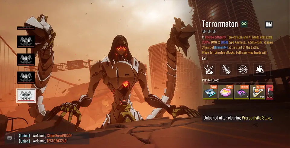 Terrormaton Boss Guide