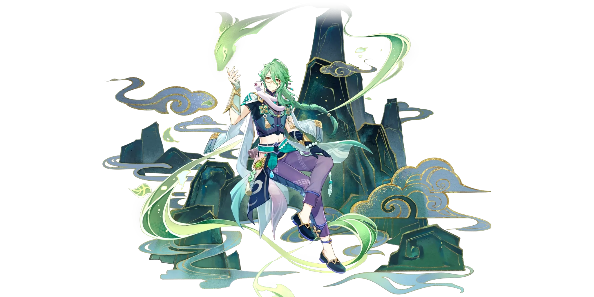 Baizhu splash art