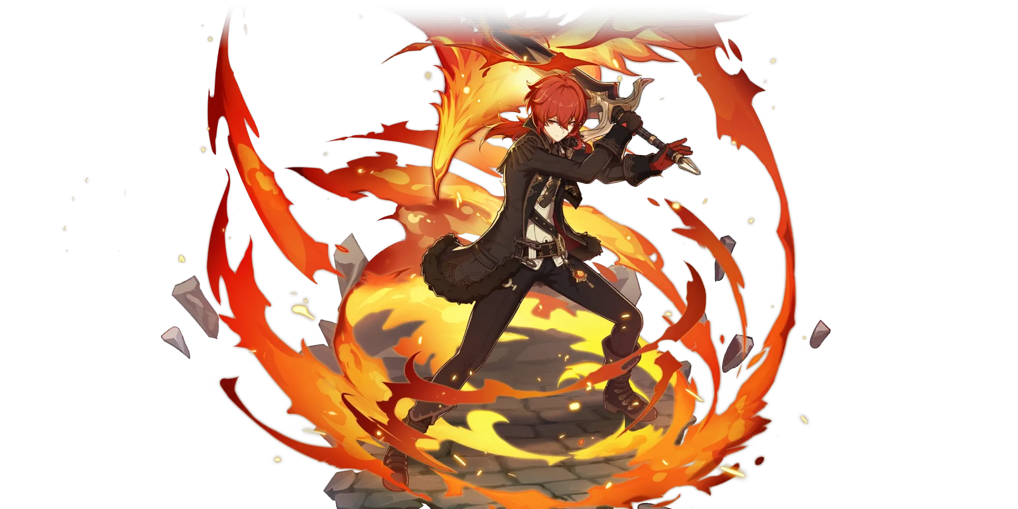 Diluc splash art