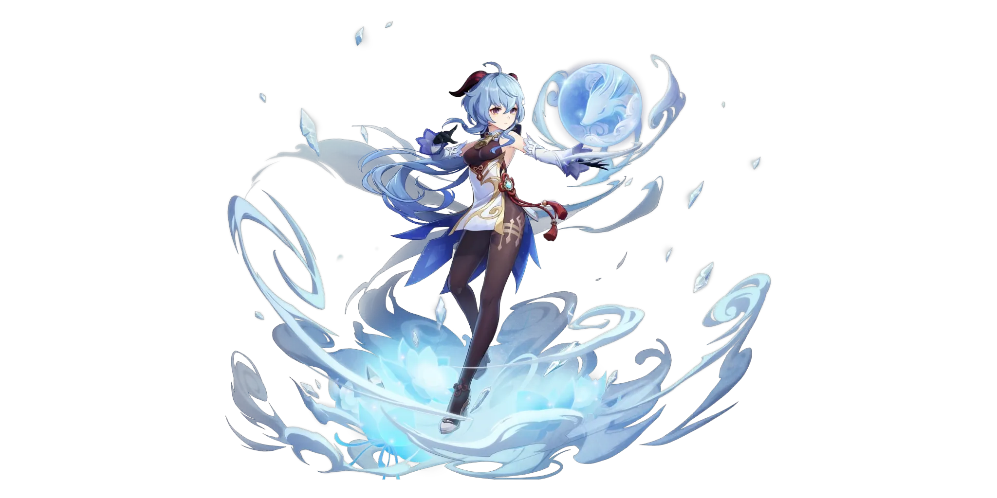 Ganyu splash art