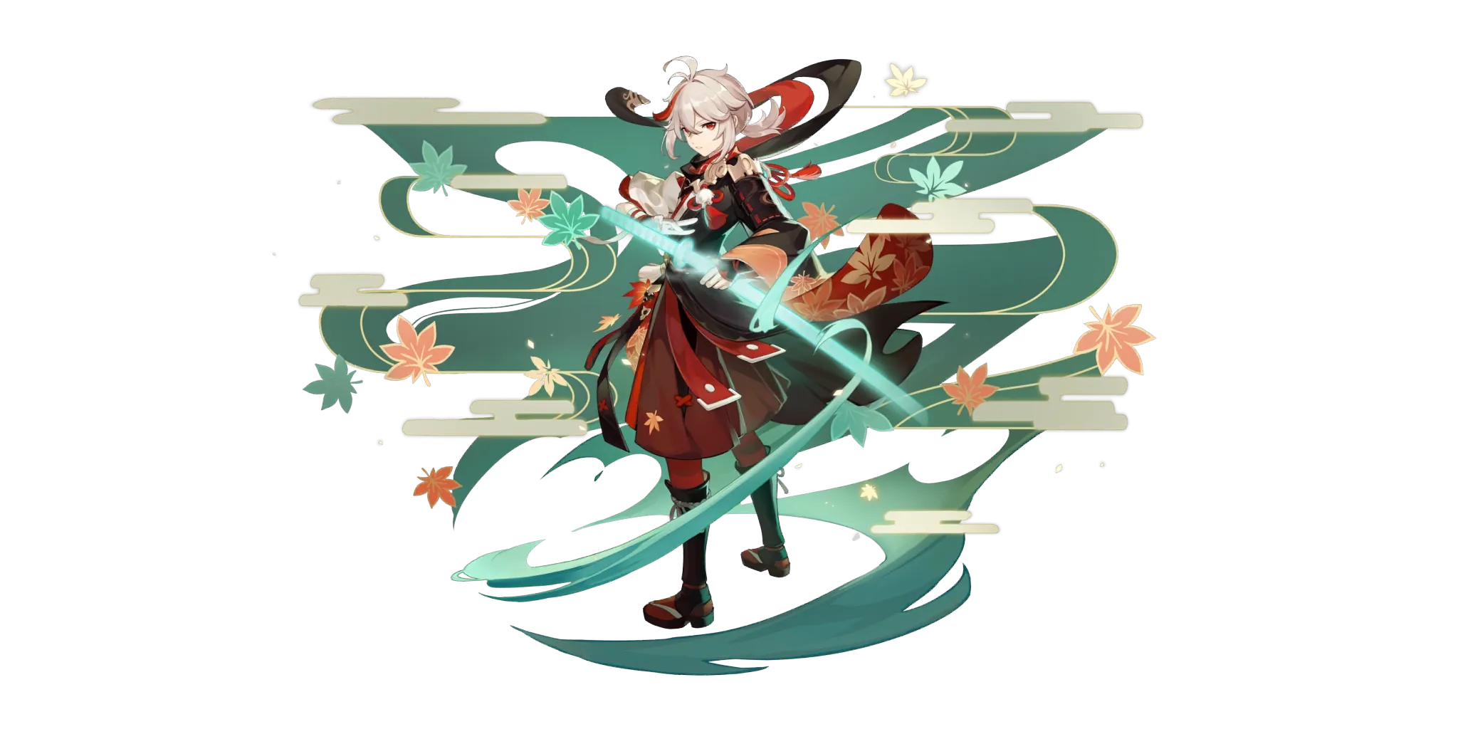 Kaedehara Kazuha splash art