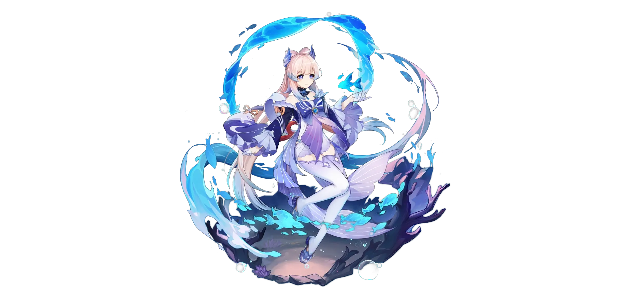 Sangonomiya Kokomi splash art