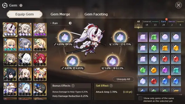 Set Effects