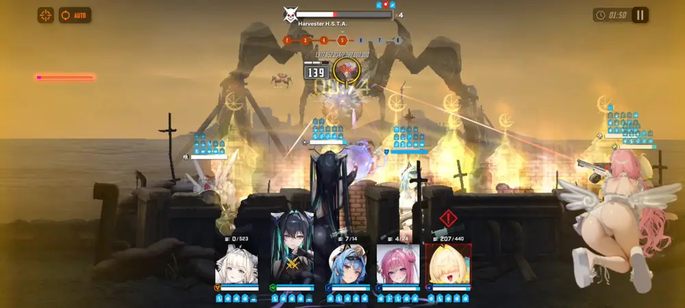 Harvester laser