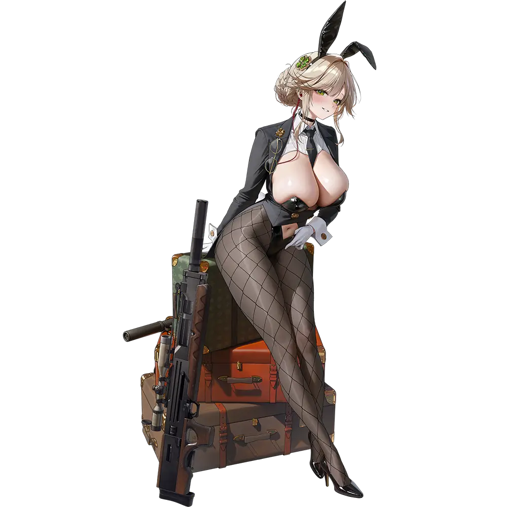 Ade: Agent Bunny - NIKKE full character artwork