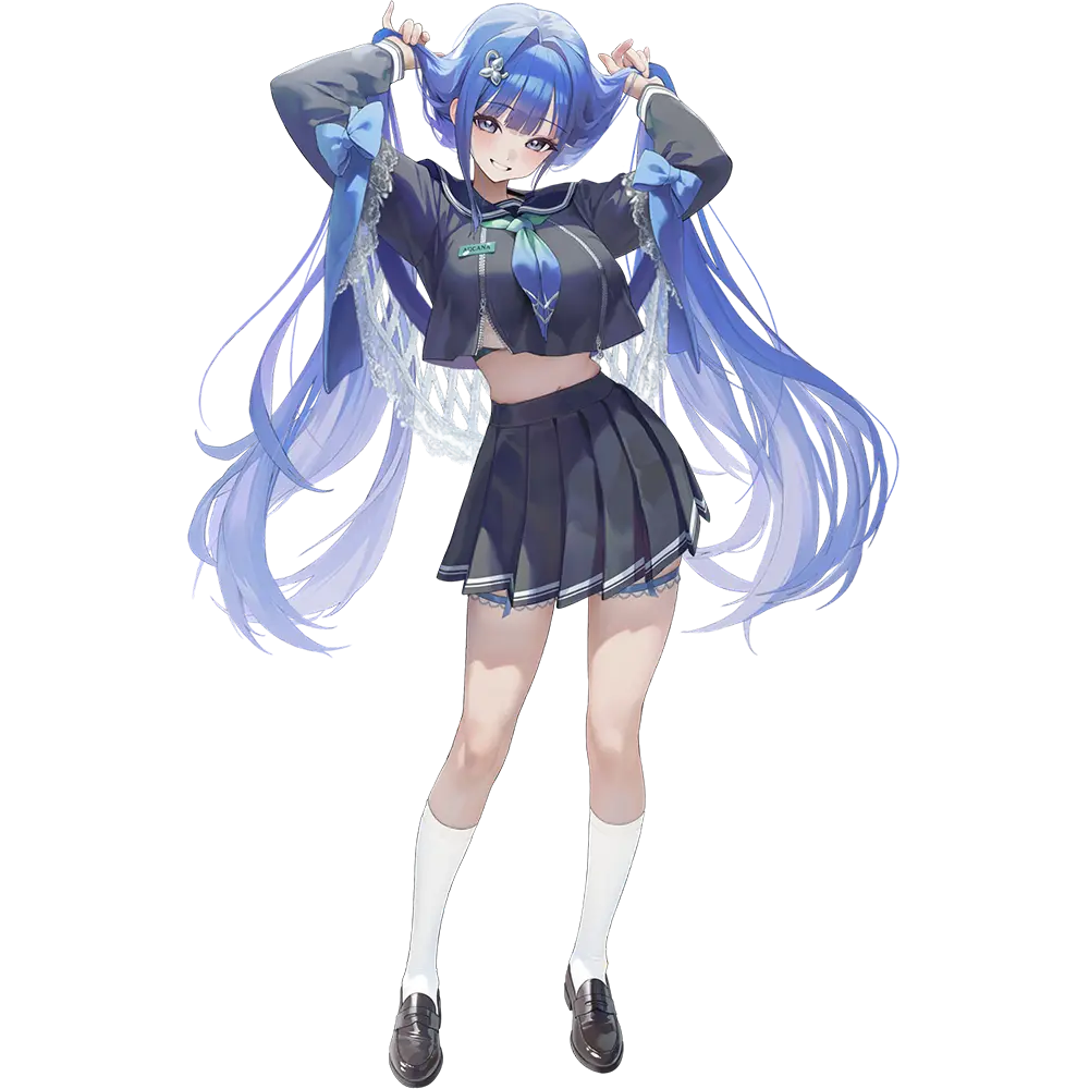 Arcana: Fortune Mate - NIKKE full character artwork