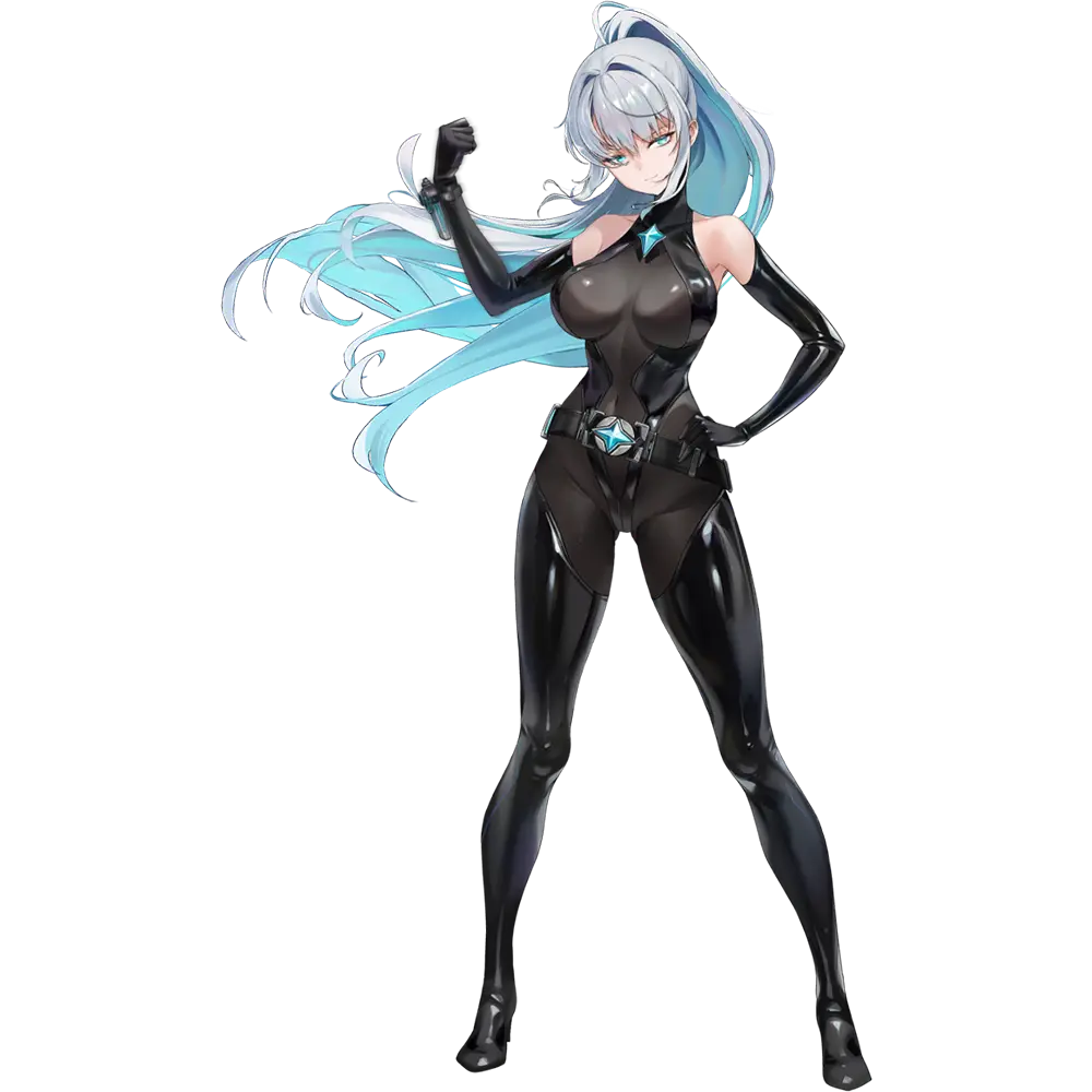 Ark Ranger Black - NIKKE full character artwork
