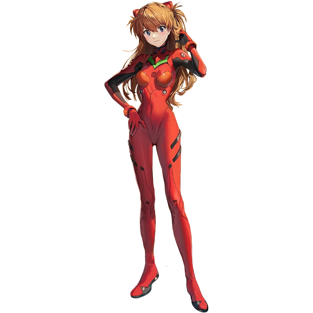 Asuka Shikinami Langley - NIKKE full character artwork