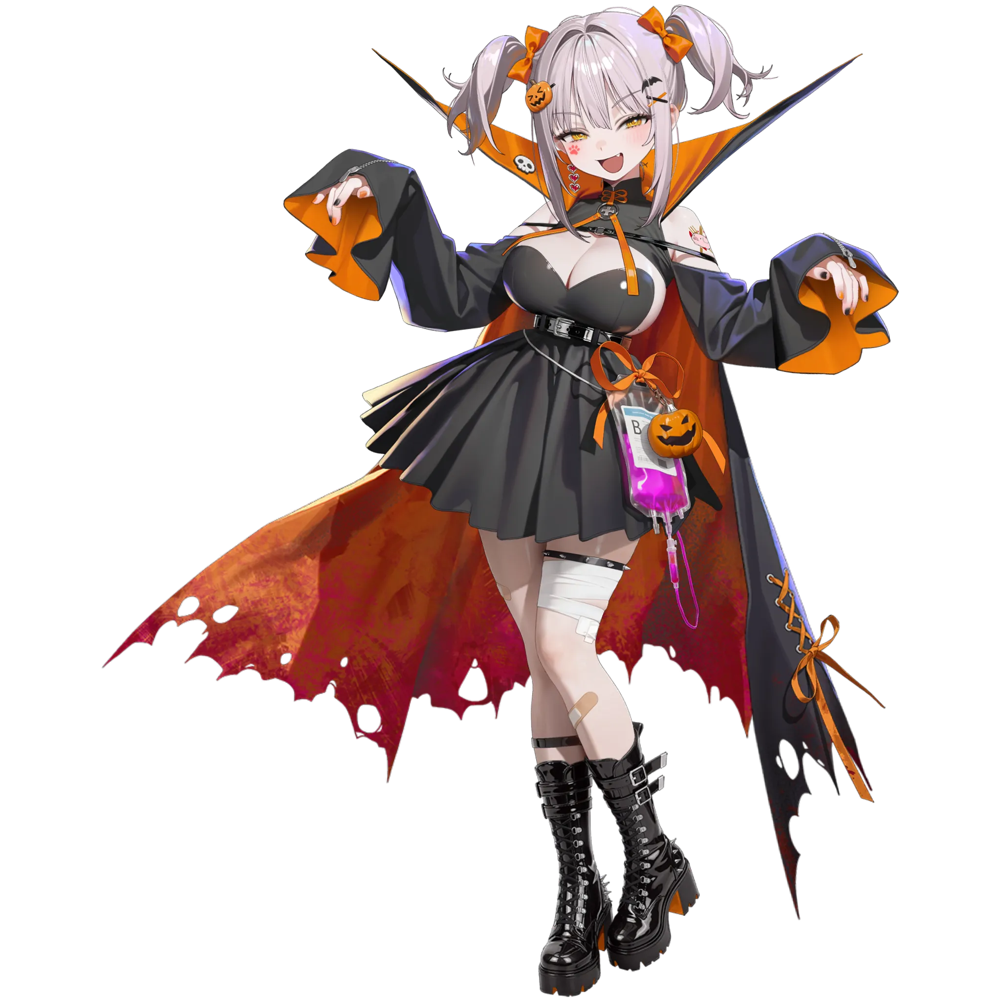 Belorta: Pumpkin Witch - NIKKE full character artwork