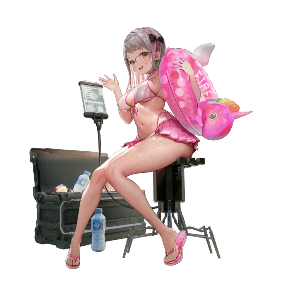 Neon: Blue Ocean - NIKKE full character artwork