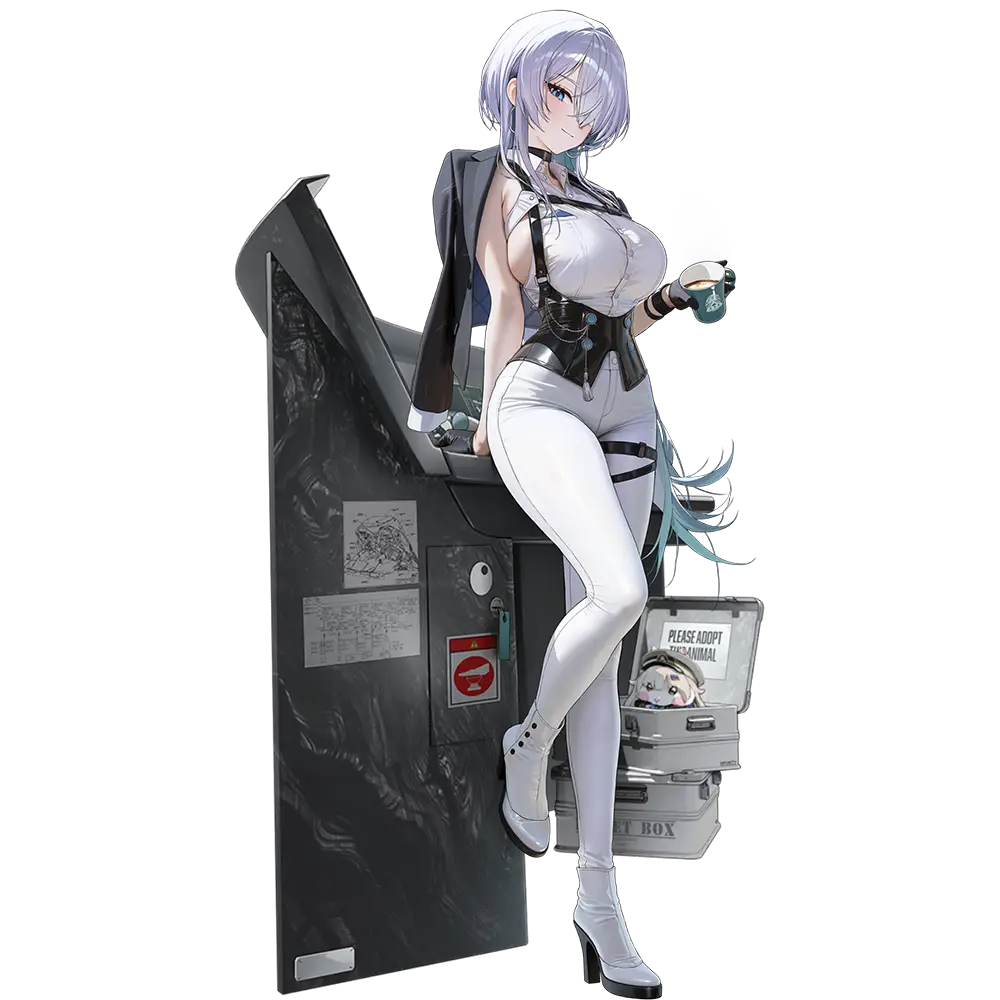 Brid: Silent Track - NIKKE full character artwork
