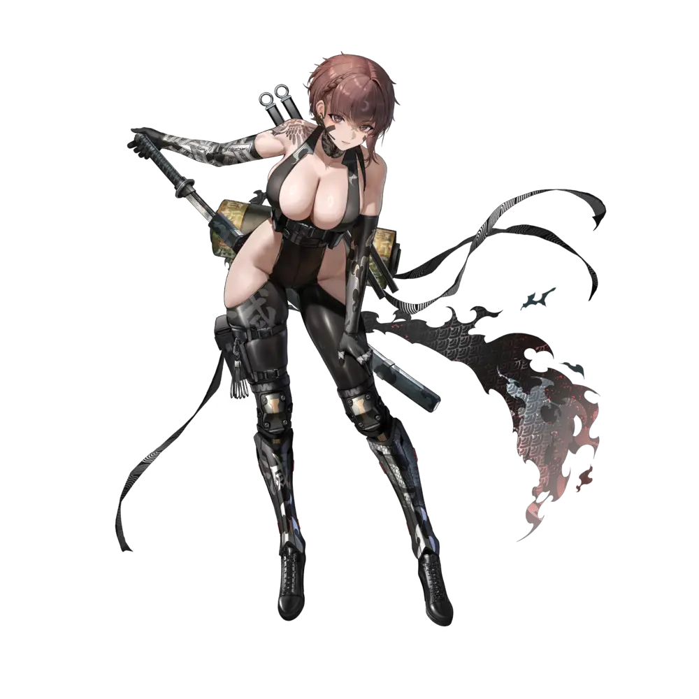 Delta: Ninja Thief - NIKKE full character artwork