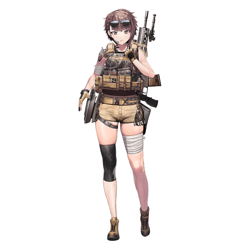 Delta - NIKKE full character artwork