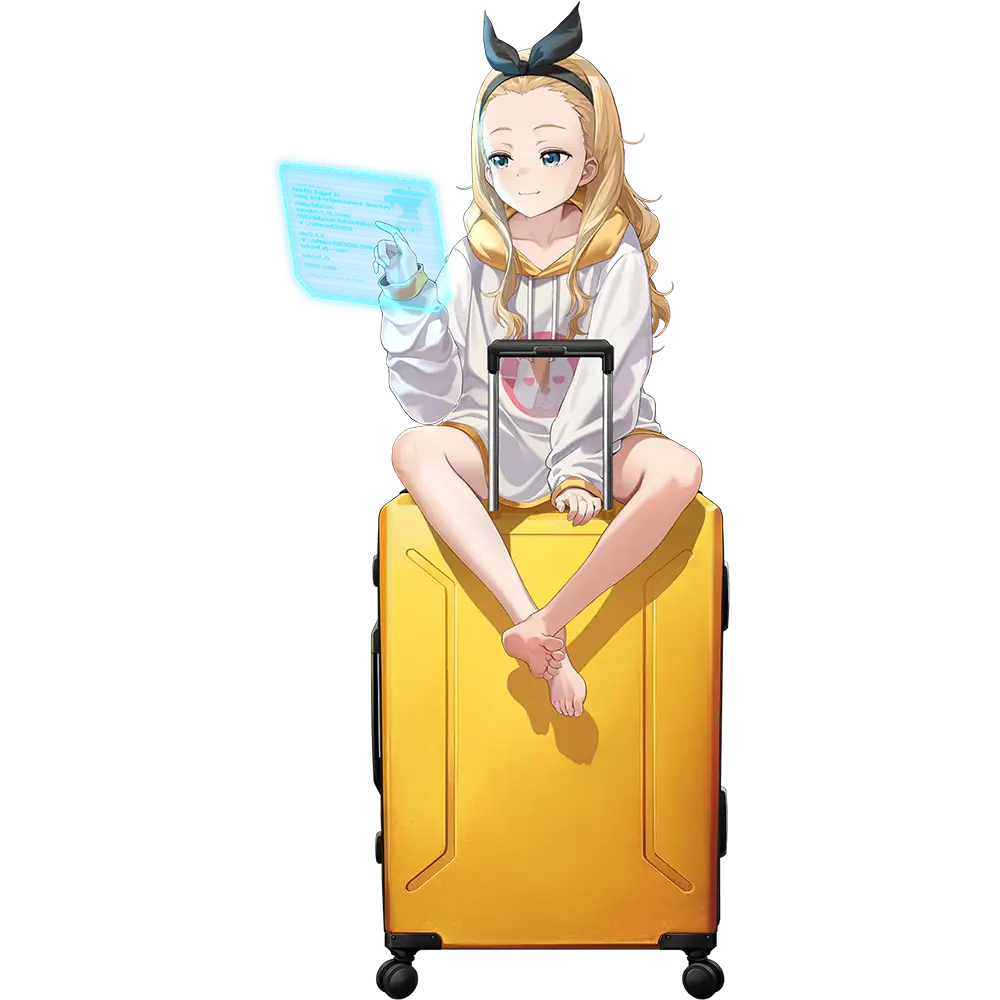 Kurumi - NIKKE full character artwork