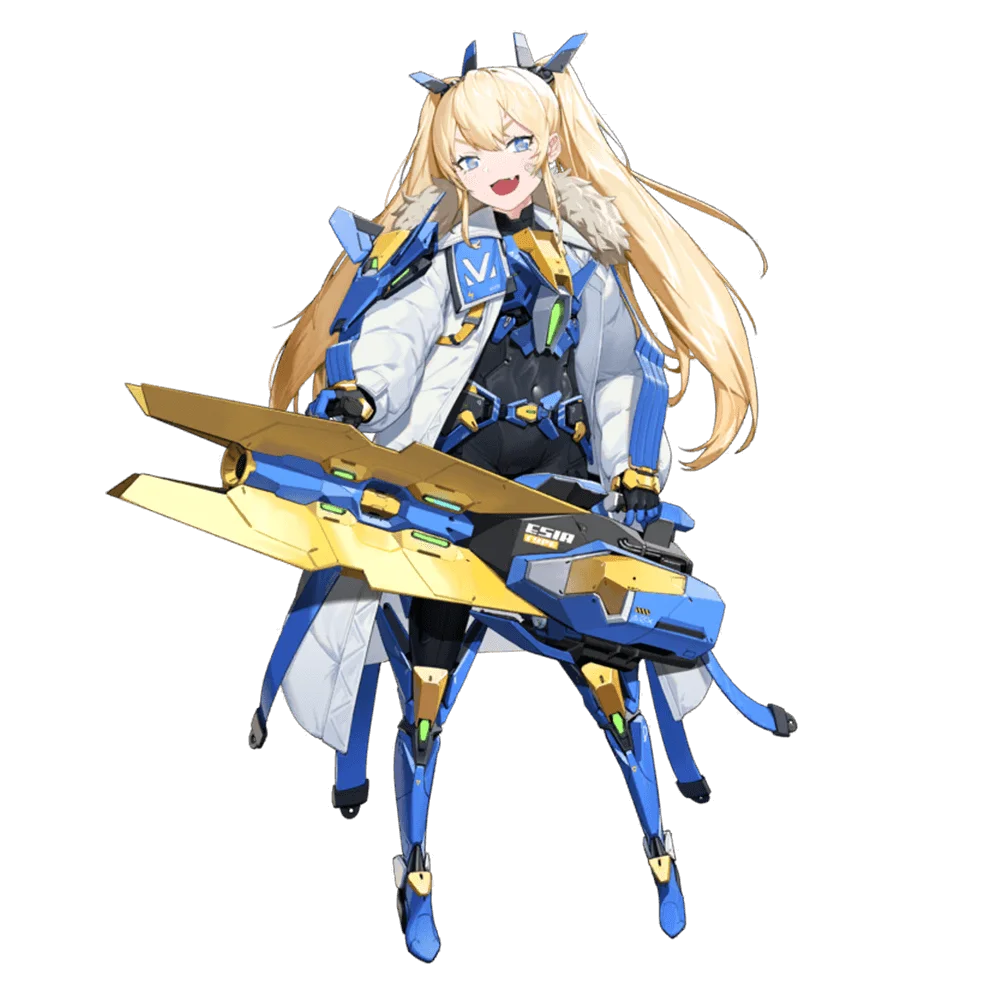 Laplace - NIKKE full character artwork