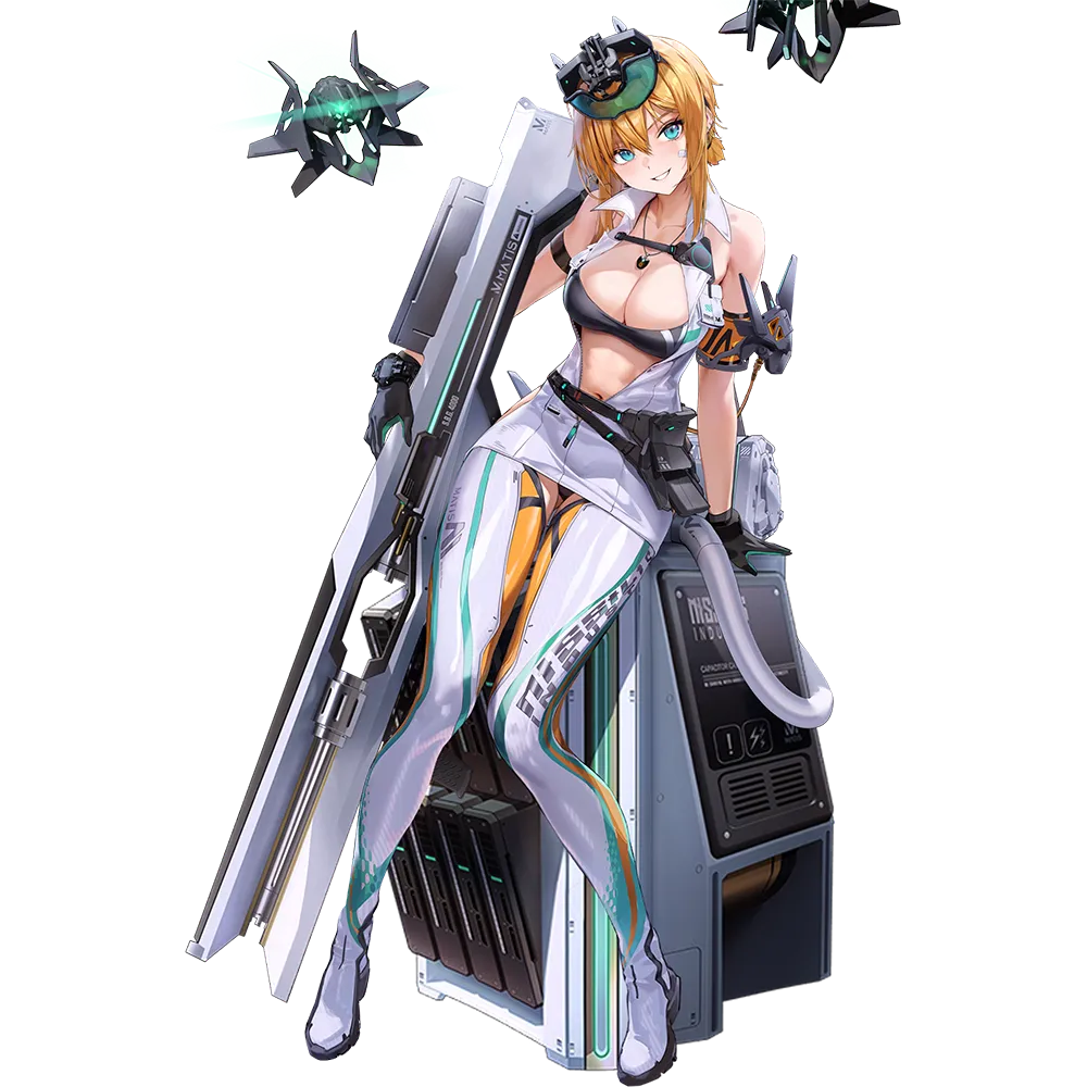 Maxwell: Ordinary Mechanic - NIKKE full character artwork