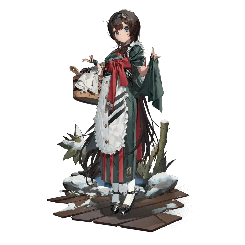 Mica: Snow Buddy - NIKKE full character artwork