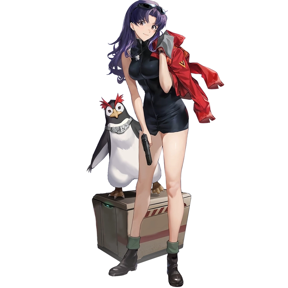 Misato Katsuragi - NIKKE full character artwork