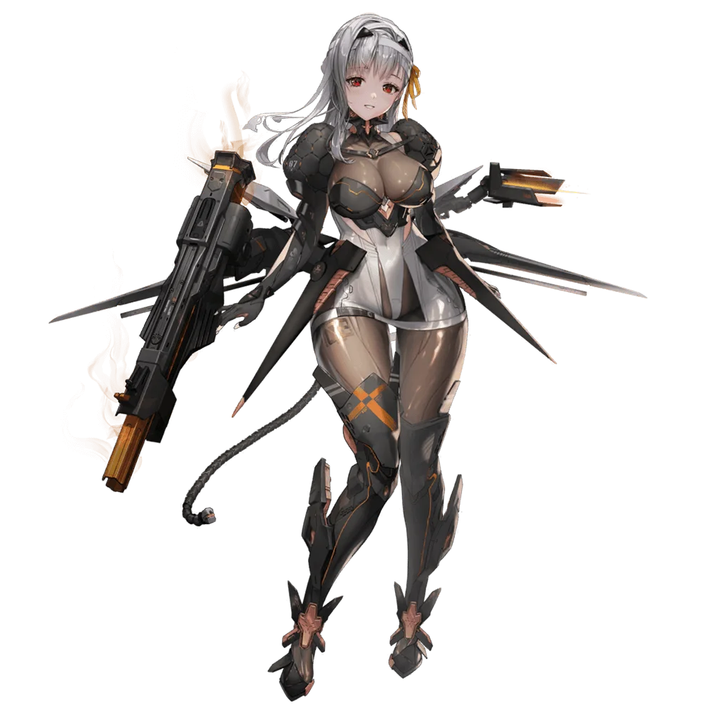 Modernia - NIKKE full character artwork