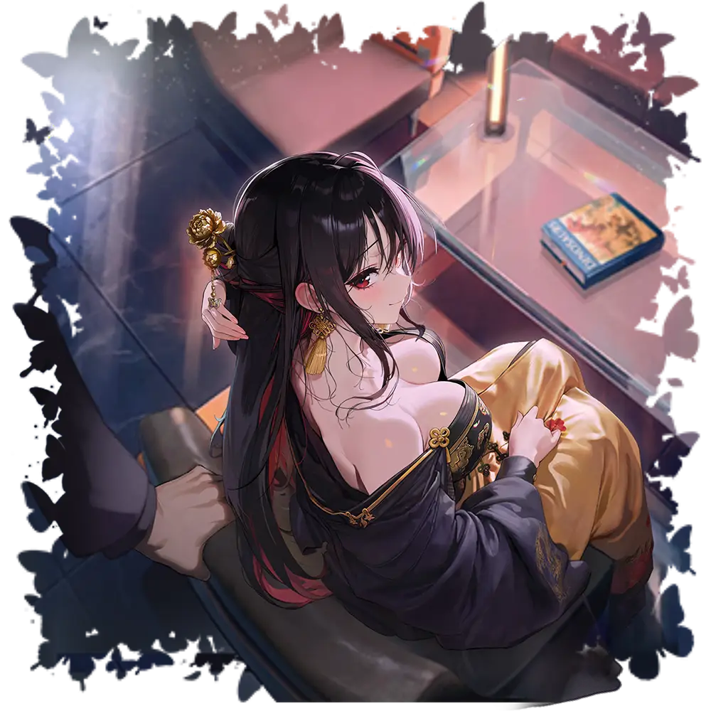 Moran (Treasure) - NIKKE full character artwork