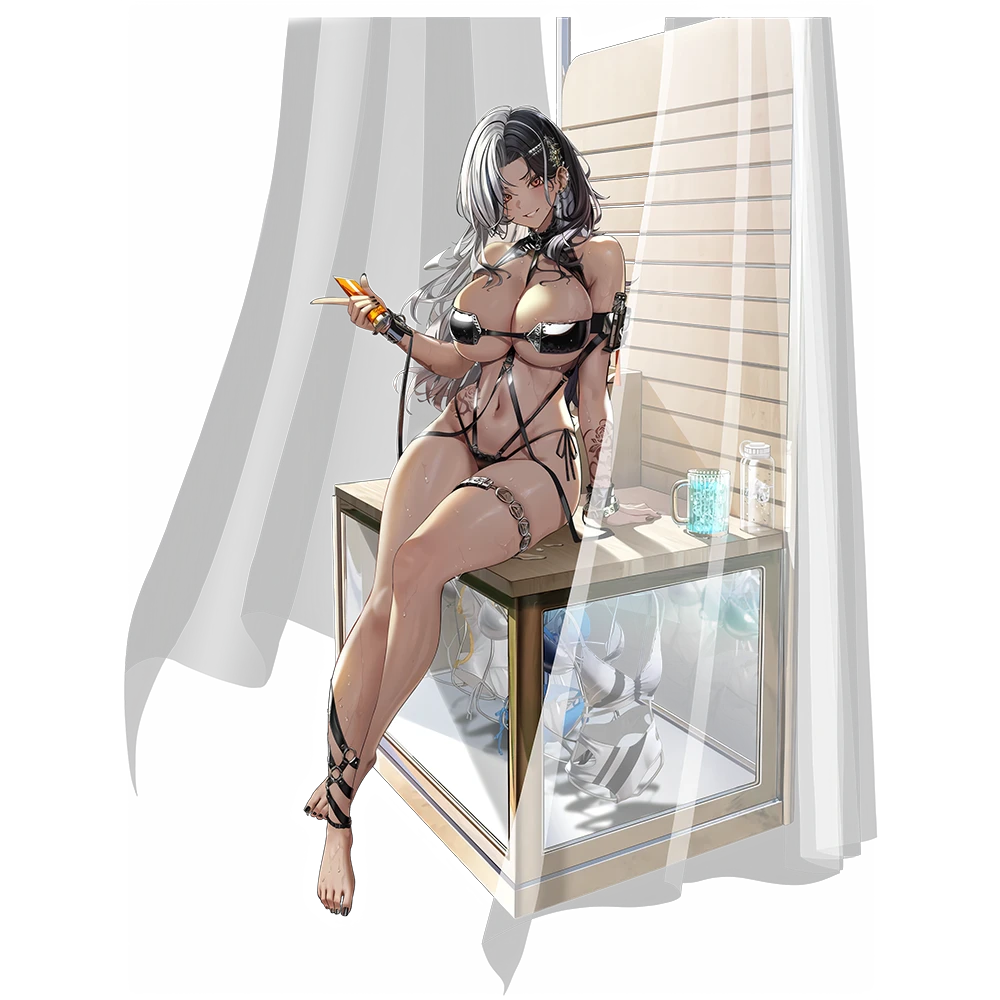 Rosanna: Chic Ocean - NIKKE full character artwork