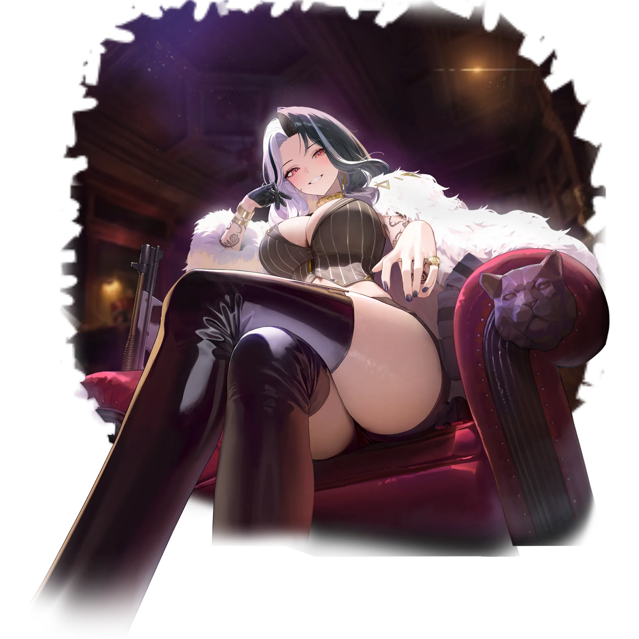 Rosanna (Treasure) - NIKKE full character artwork