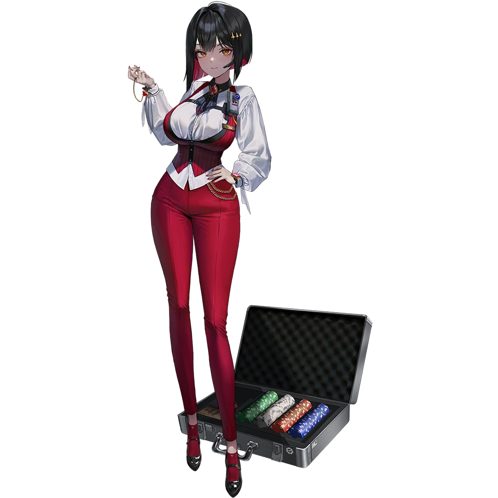 Rouge - NIKKE full character artwork