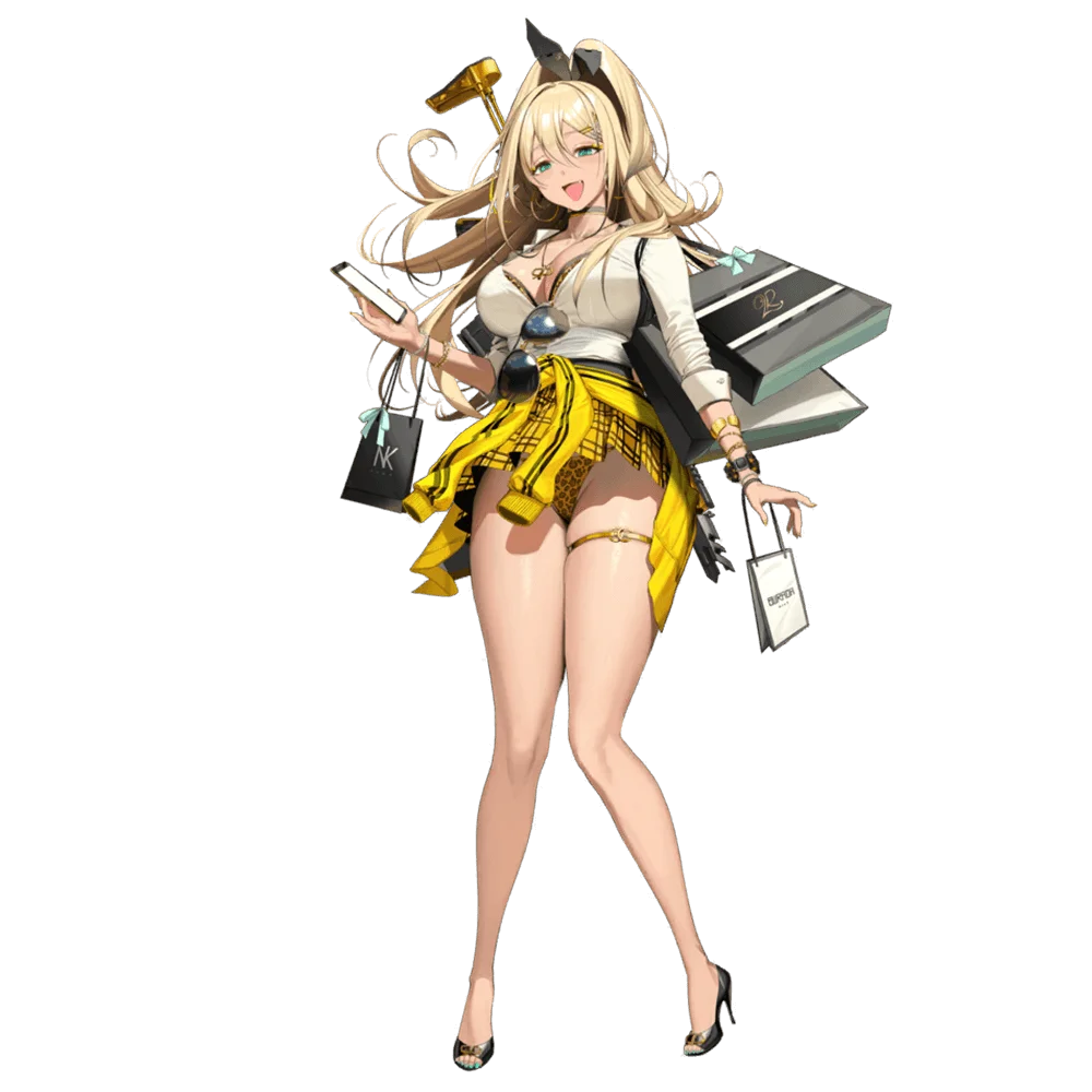 Rupee - NIKKE full character artwork