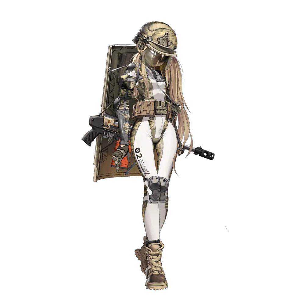 Soldier FA - NIKKE full character artwork