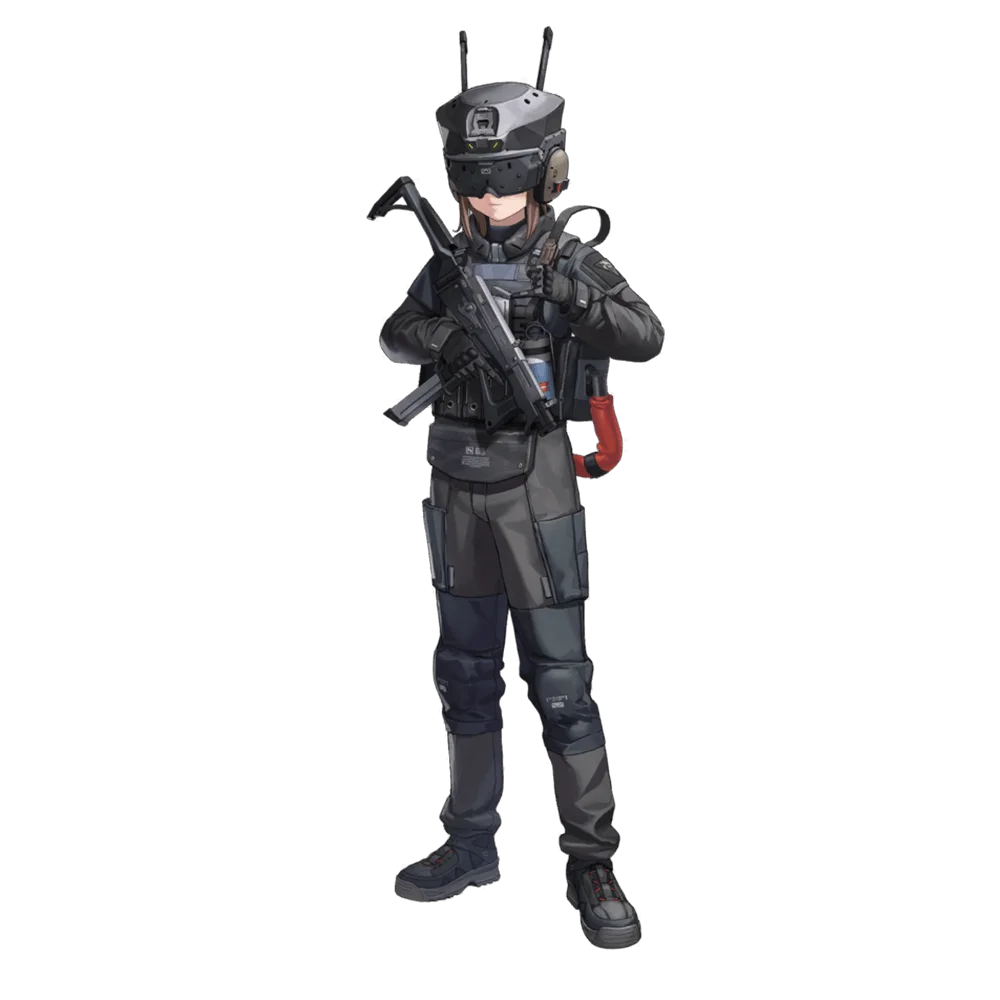 Soldier OW - NIKKE full character artwork