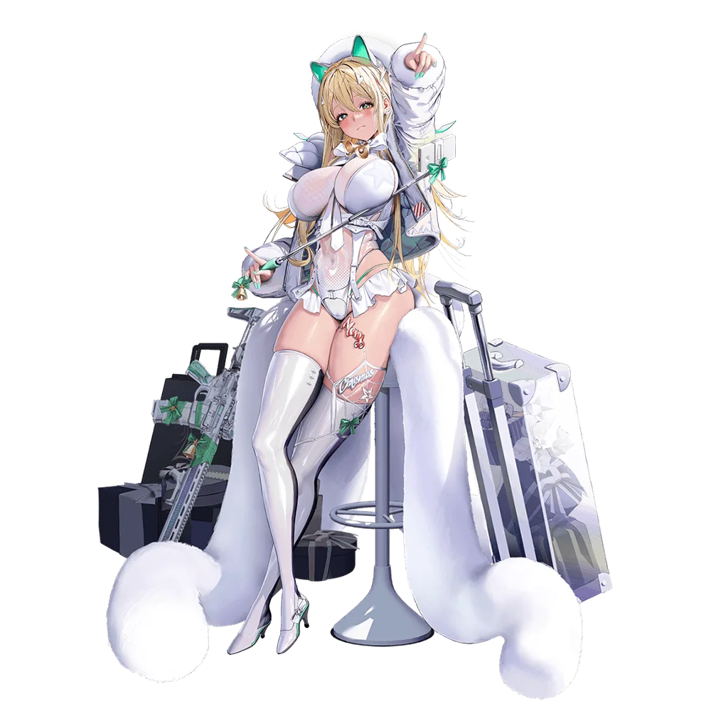 Rupee: Winter Shopper - NIKKE full character artwork