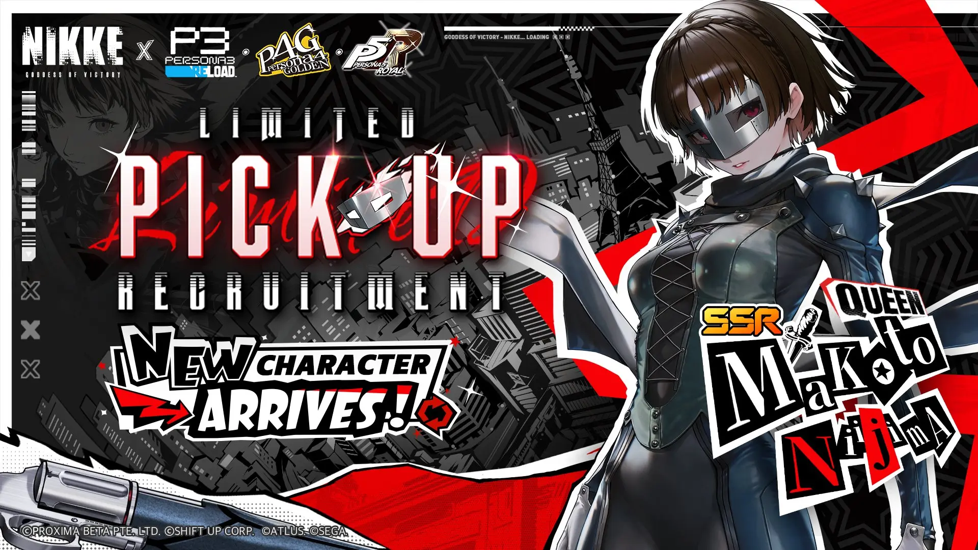 Queen (Makoto) banner art