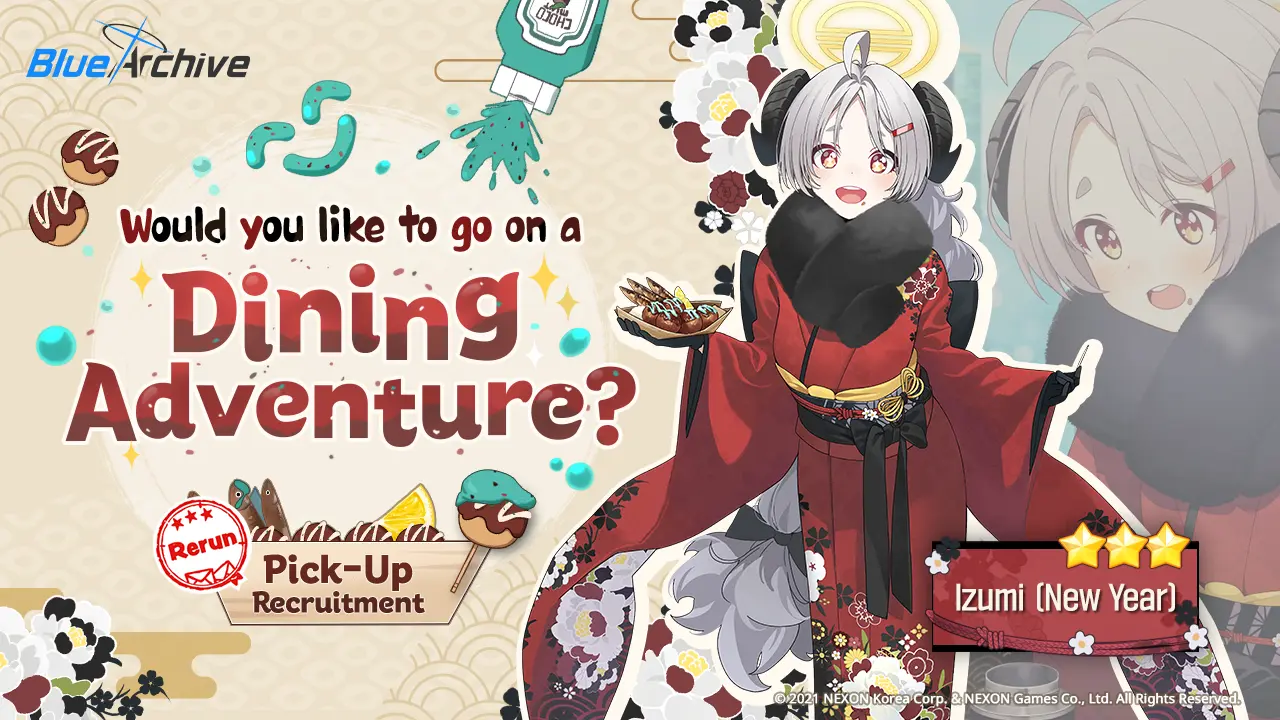 Izumi (New Year) banner art