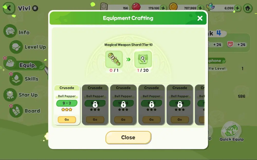 Obtaining Gear