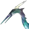 Nightmare: Cyan-Feathered Heron