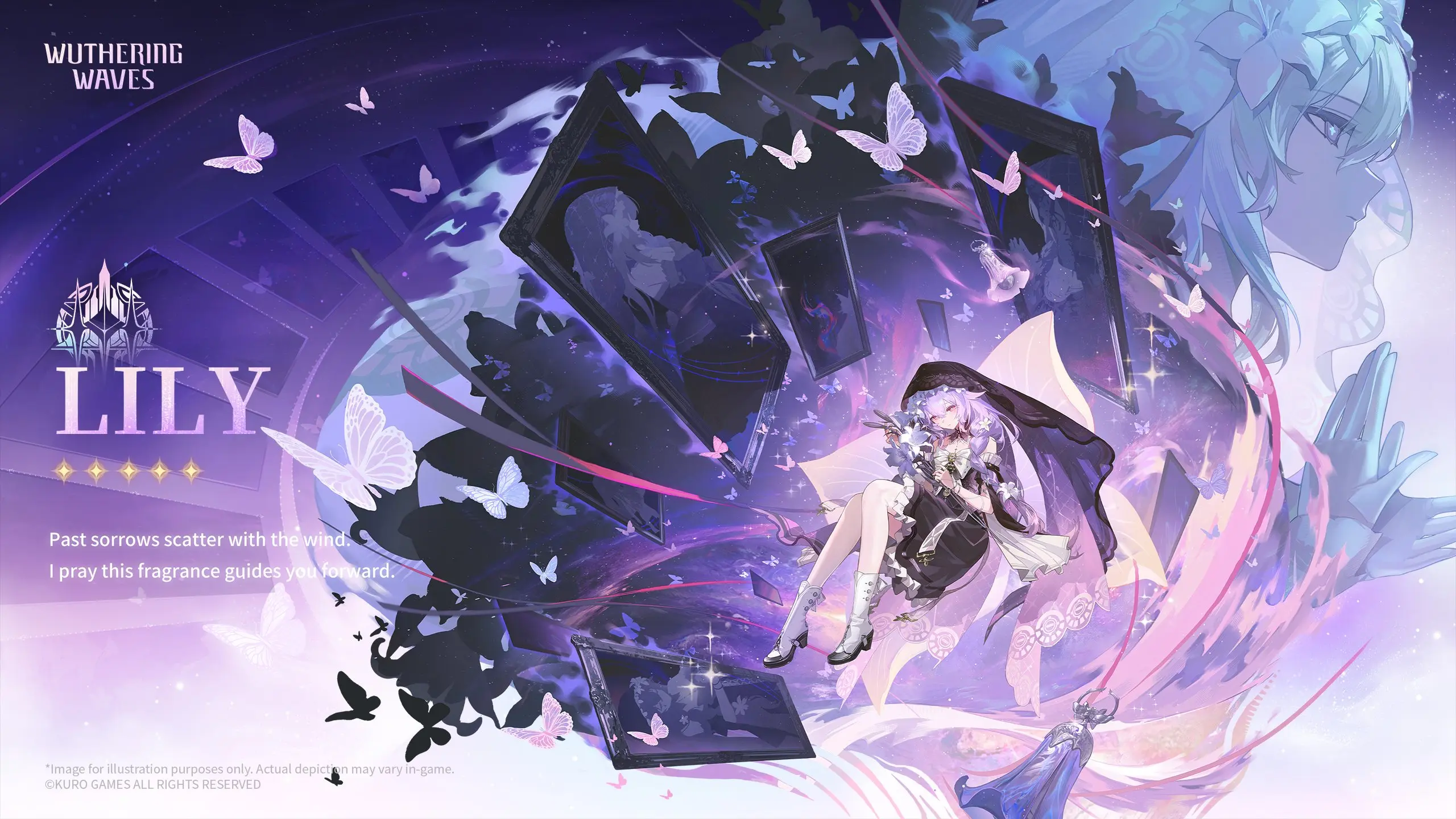Lily banner art